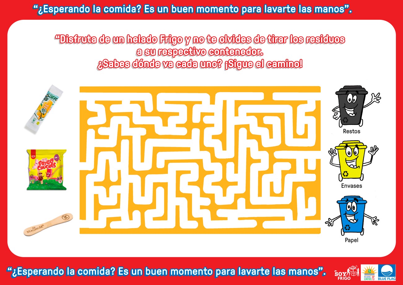 Manteles Plan de Concienciación, Limpieza y Reciclaje