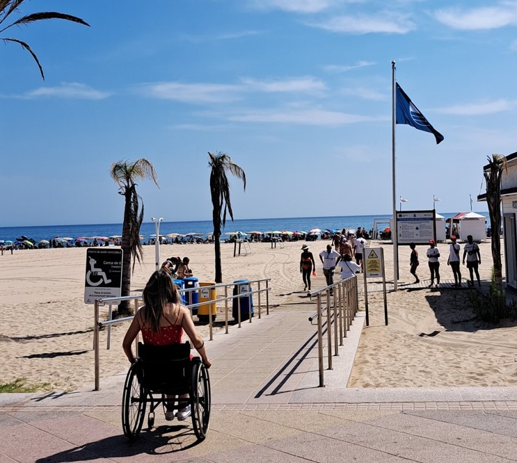 Bandera Azul y accesibilidad en playas